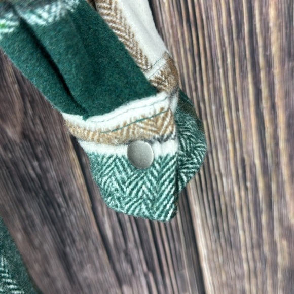 Girls Plaid Jacket- Size 10 - Picture 5 of 11